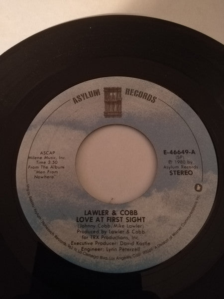 Lawler* & Cobb* : Love At First Sight (7", Single)