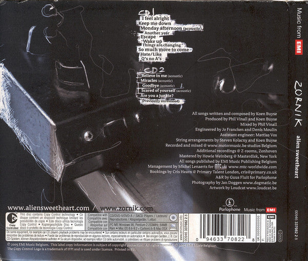 Zornik : Alien Sweetheart (2xCD, Album, Copy Prot., Dig)