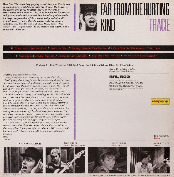 Tracie* : Far From The Hurting Kind (LP, Album)
