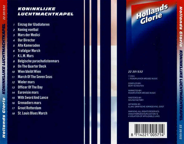 Kapel Van De Koninklijke Luchtmacht : Koninklijke Luchtmachtkapel (CD, Comp)