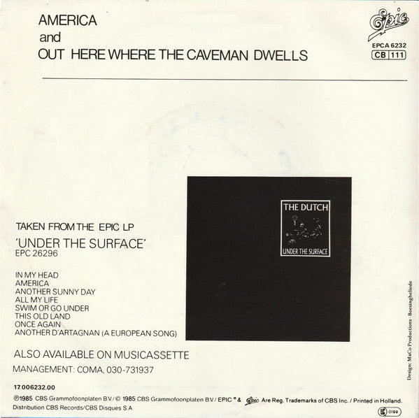The Dutch : America (7", Single)
