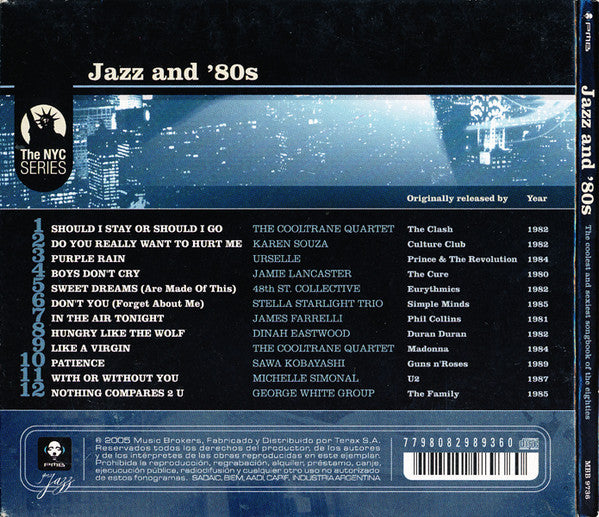 Various : Jazz And '80s (CD, Comp, Dig)