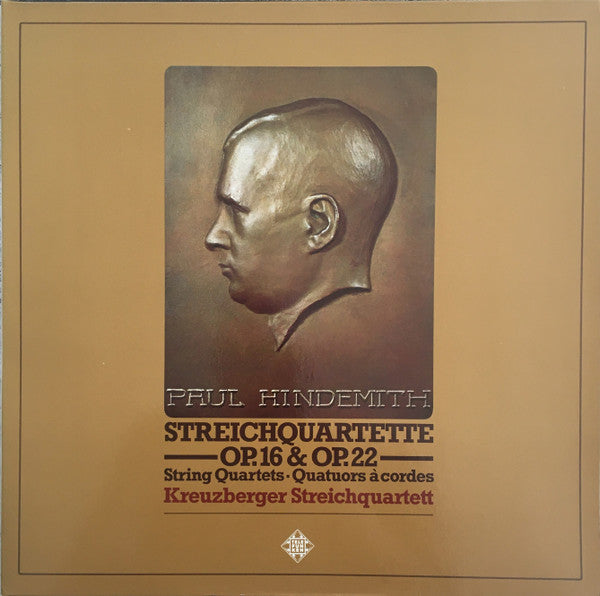 Paul Hindemith, Kreuzberger Streichquartett : Streichquartette Op.16 & Op.22 (LP, Album, RP, Gat)
