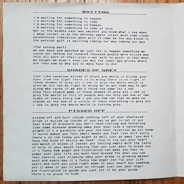 Big Mistake : Waiting (7")