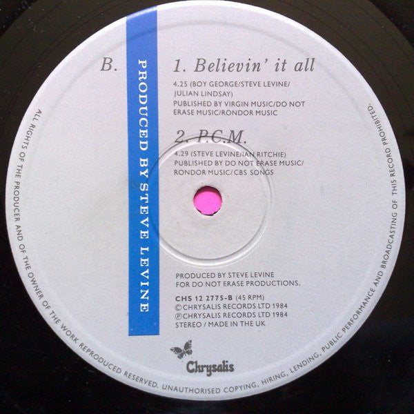 Steve Levine : Dubbin' It All (12")