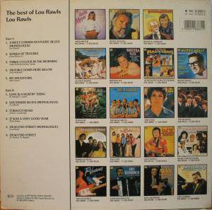 Lou Rawls : The Best Of Lou Rawls (LP, Comp, RE)
