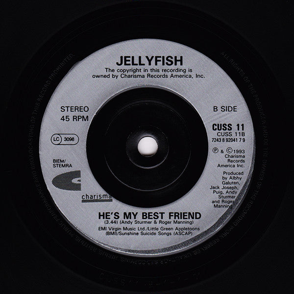 Jellyfish (2) : New Mistake (7", Single)