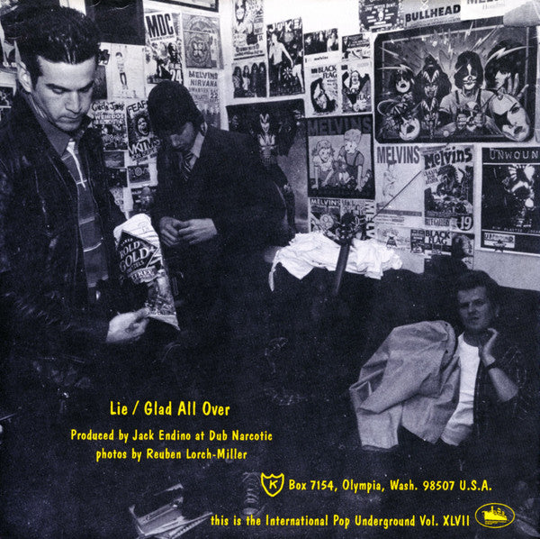 Fitz of Depression : Lie / Glad All Over (7", Single)
