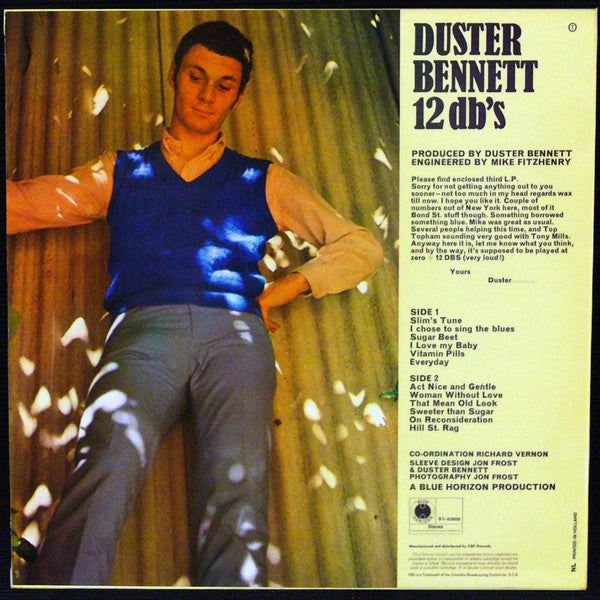 Duster Bennett : 12 DB's (LP, Album)