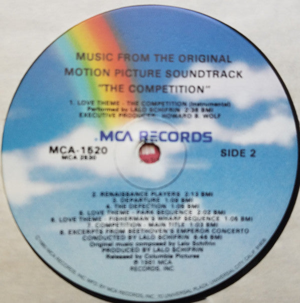 Lalo Schifrin : The Competition (Music From The Original Motion Picture Soundtrack) (LP)