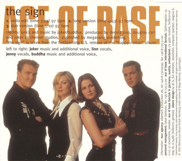 Ace Of Base : The Sign (CD, Maxi)