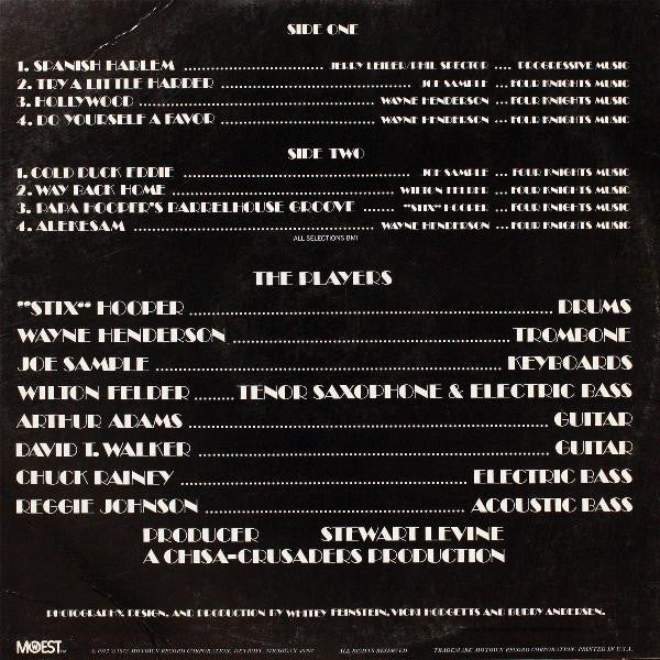 The Crusaders : Hollywood (LP, Album, Sup)