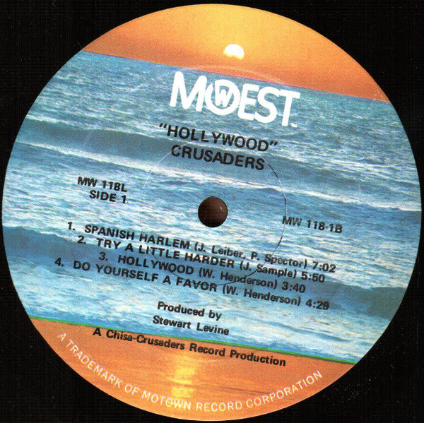 The Crusaders : Hollywood (LP, Album, Sup)