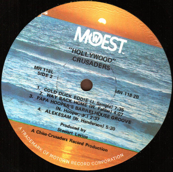 The Crusaders : Hollywood (LP, Album, Sup)