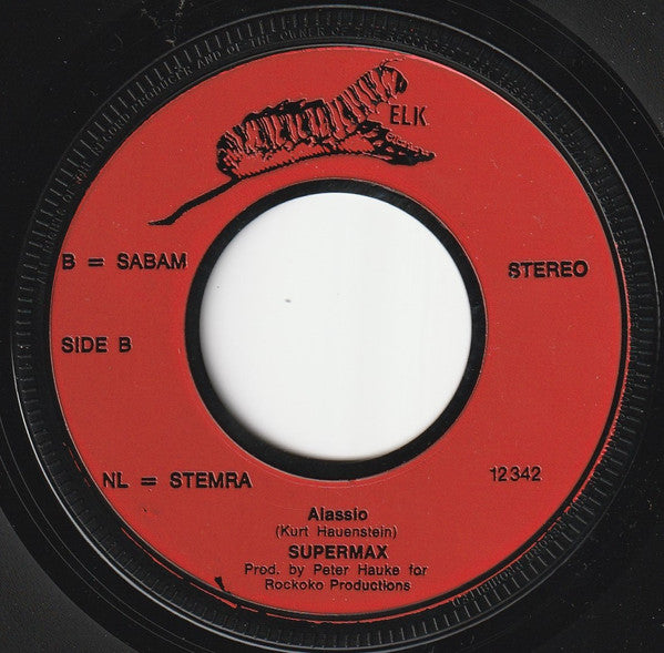 Supermax : African Blood (7", Single, Red)
