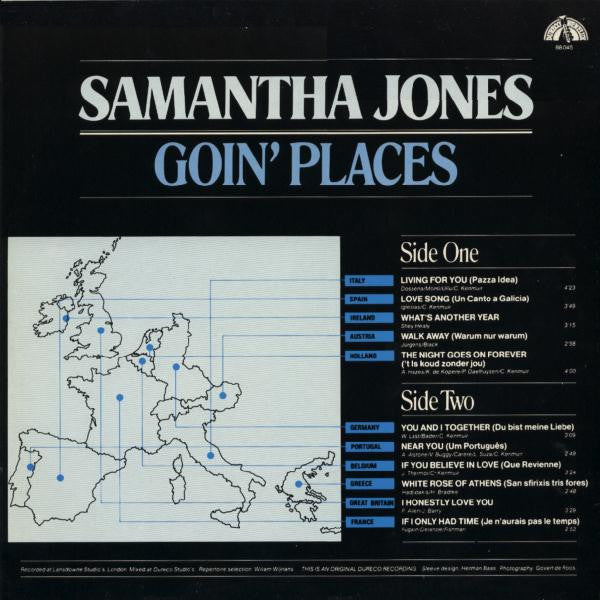 Samantha Jones : Goin' Places (LP, Album)