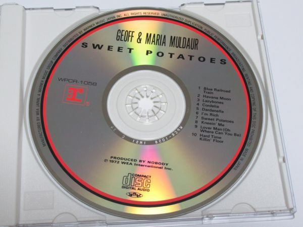 Geoff & Maria Muldaur : Sweet Potatoes (CD, Album, RE)