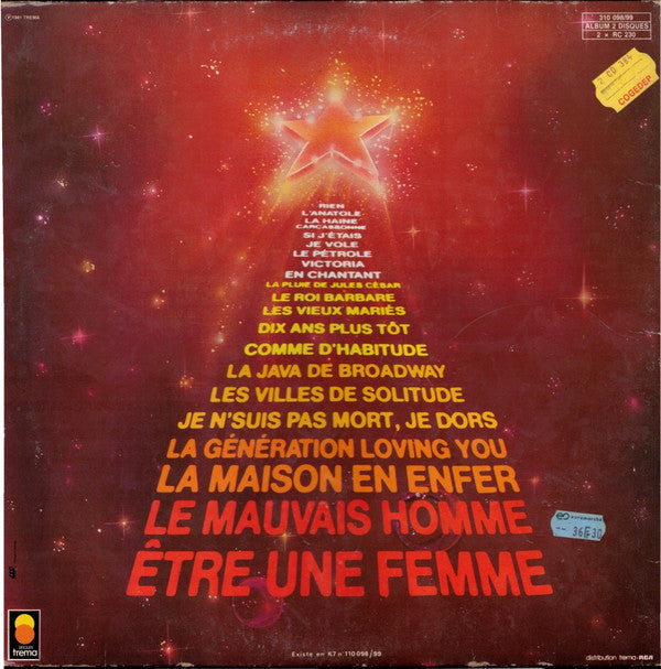 Michel Sardou : Palais Des Congrès 81 (2xLP, Album)