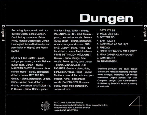 Dungen : 4 (CD, Album)