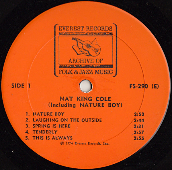 Nat King Cole : Nat King Cole (Including Nature Boy) (LP, Comp, Quad)