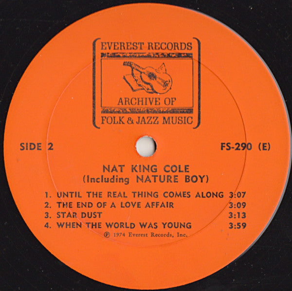 Nat King Cole : Nat King Cole (Including Nature Boy) (LP, Comp, Quad)