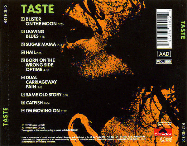 Taste (2) : Taste (CD, Album, RE, Uni)