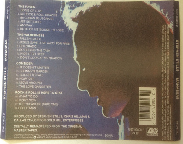 Stephen Stills, Manassas : Manassas (HDCD, Album, RE, RM)