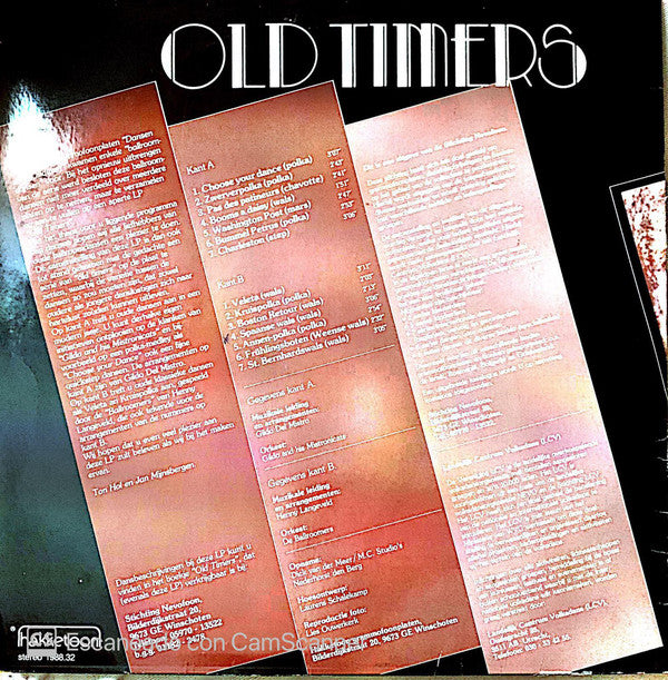 Old Timers, Gildo del Mistro : Pas des Patineurs en andere dansen uit de goeie ouwe tijd (LP)