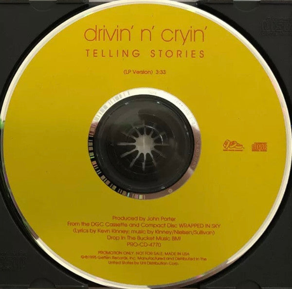 Drivin' N' Cryin' : Telling Stories (CD, Single, Promo)