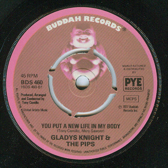 Gladys Knight And The Pips : Home Is Where The Heart Is (7", Single, Pus)