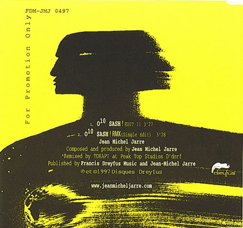 Jean-Michel Jarre : Oxygène 10 (CD, Single, Promo)