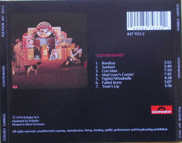 Golden Earring : Contraband (CD, Album, RE)