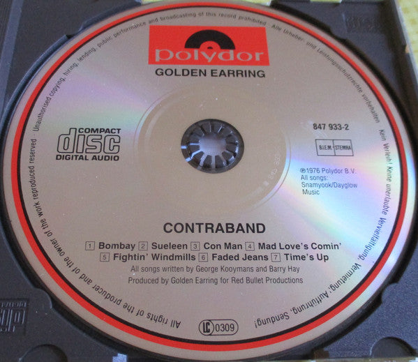 Golden Earring : Contraband (CD, Album, RE)