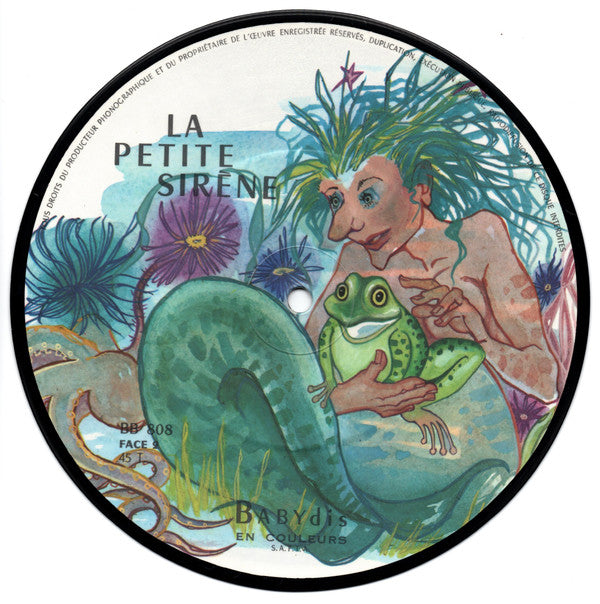 Anne Vernon : La Petite Sirène (7", Single, Pic)