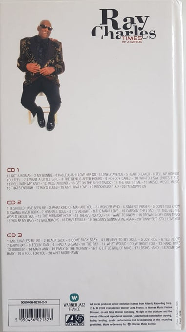 Ray Charles : Times Of A Genius (CD, Comp, Lon)
