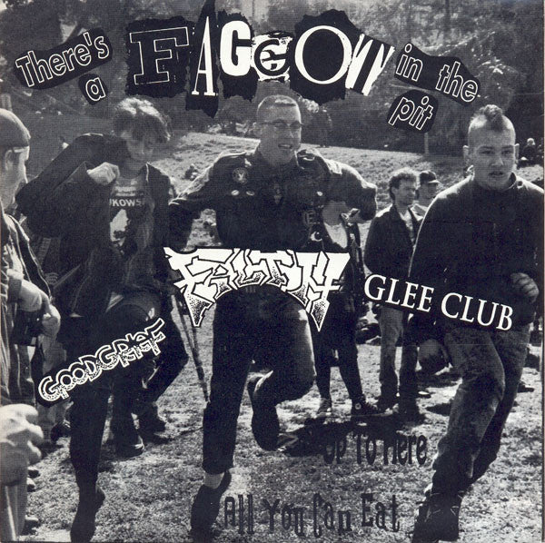 Various : There's A Faggot In The Pit (7", EP, Comp)