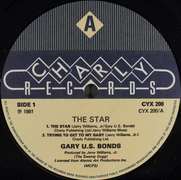 Gary U.S. Bonds : The Star (10")