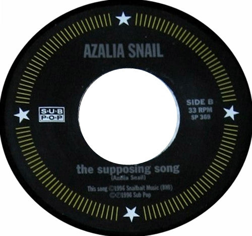 Azalia Snail : Staying Inside (7")