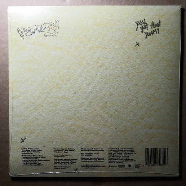 Justin Bieber : Yummy (7", Single, Ltd, Yel)