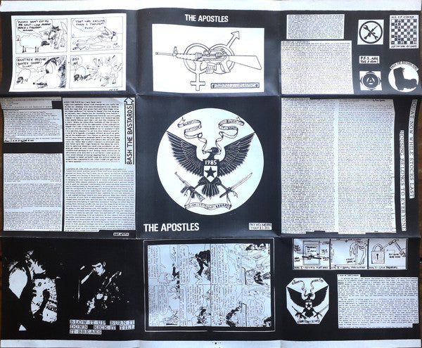 The Apostles (3) : Blow It Up Burn It Down Kick It Till It Breaks (7", EP, W/Lbl)