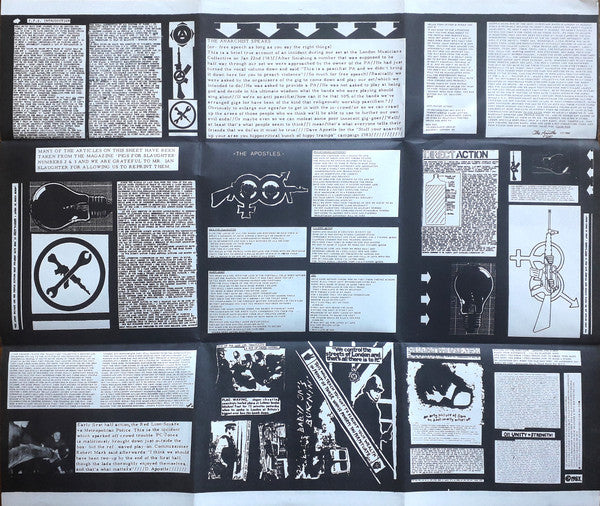 The Apostles (3) : Blow It Up Burn It Down Kick It Till It Breaks (7", EP, W/Lbl)