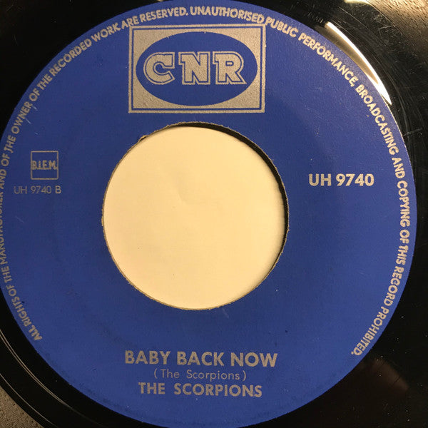The Scorpions : Ann-Louise / Baby Back Now (7", Single, Red)