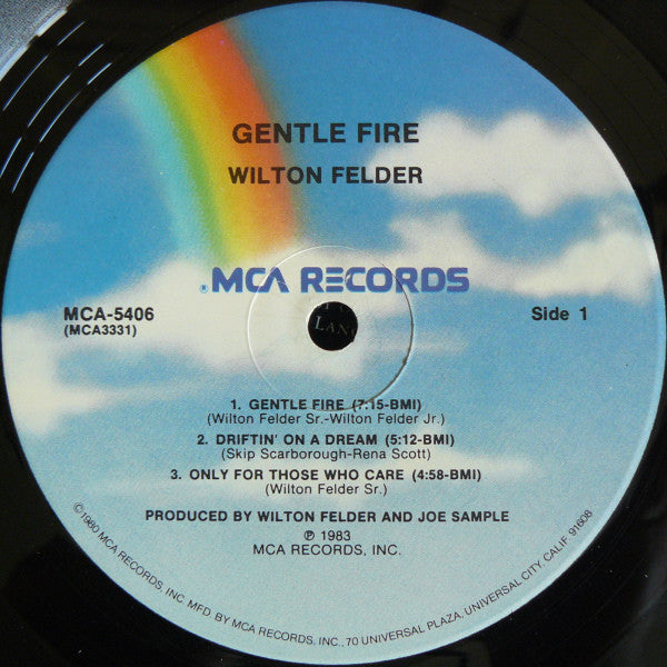Wilton Felder : Gentle Fire (LP, Album)