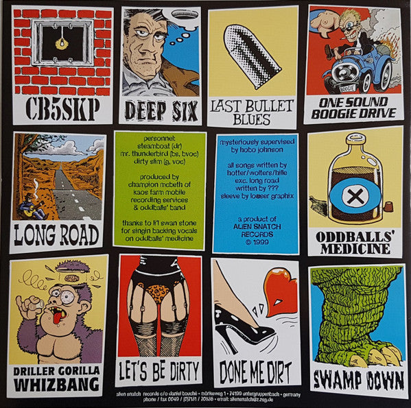 Oddballs' Band : Last Bullet Blues (10", Album, Ltd)