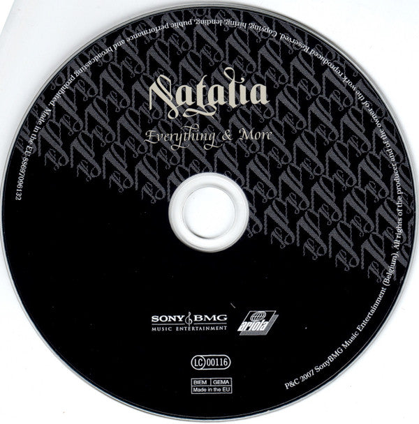 Natalia (3) : Everything & More (CD, Album)