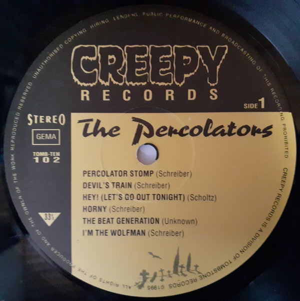 The Percolators : Try It Again! (10", Album)