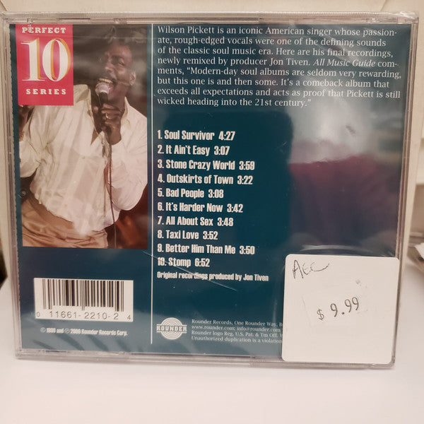 Wilson Pickett : Best Of Rounder Records - Essential Recordings It Ain't Easy (CD, Comp)