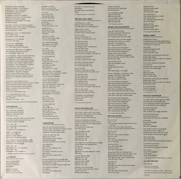 Y & T : Contagious (LP, Album)