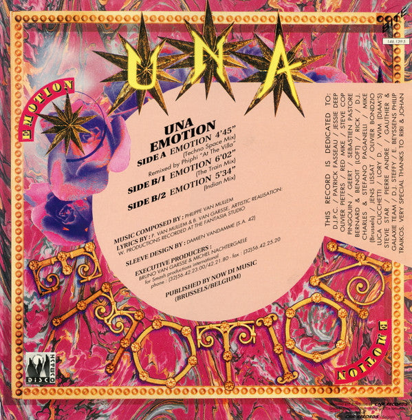 U.N.A. : Emotion (12")