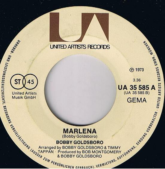 Bobby Goldsboro : Summer (The First Time) (7", Single)